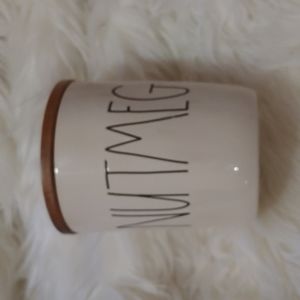 Rae Dunn NUTMEG Canister
